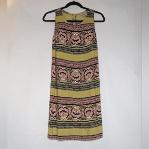 ANN TAYLOR DRESS SLEEVELESS Yellow
